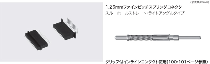 R8PD R8PC スプリングコネクタ1.25mm